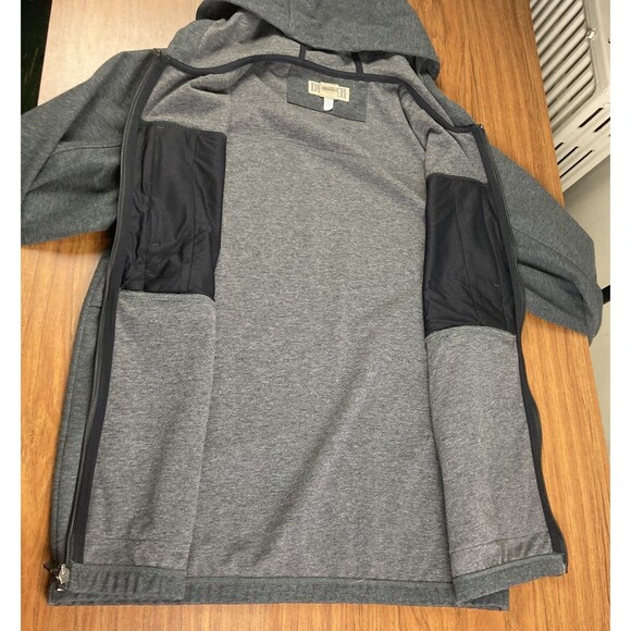 Duluth Trading Co. Jacket Mens Sz Medium Gray Sawbill Sweats Hooded Full Zip EUC - Picture 9 of 10